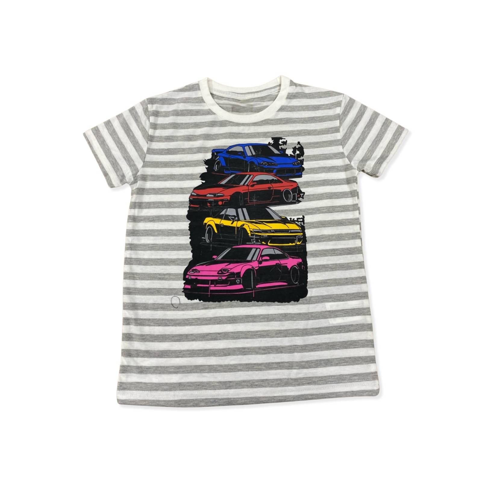     			Thread Sutra Pack of 1 Boys & Girls Cotton T-Shirt ( Grey )