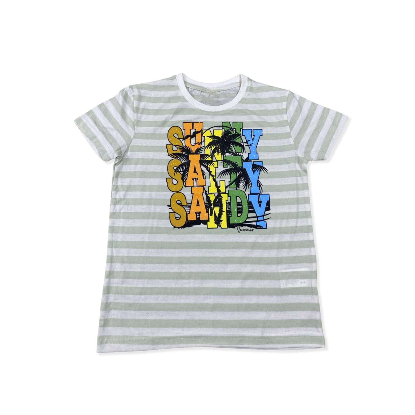     			Thread Sutra Pack of 1 Boys & Girls Cotton T-Shirt ( Multicolor )