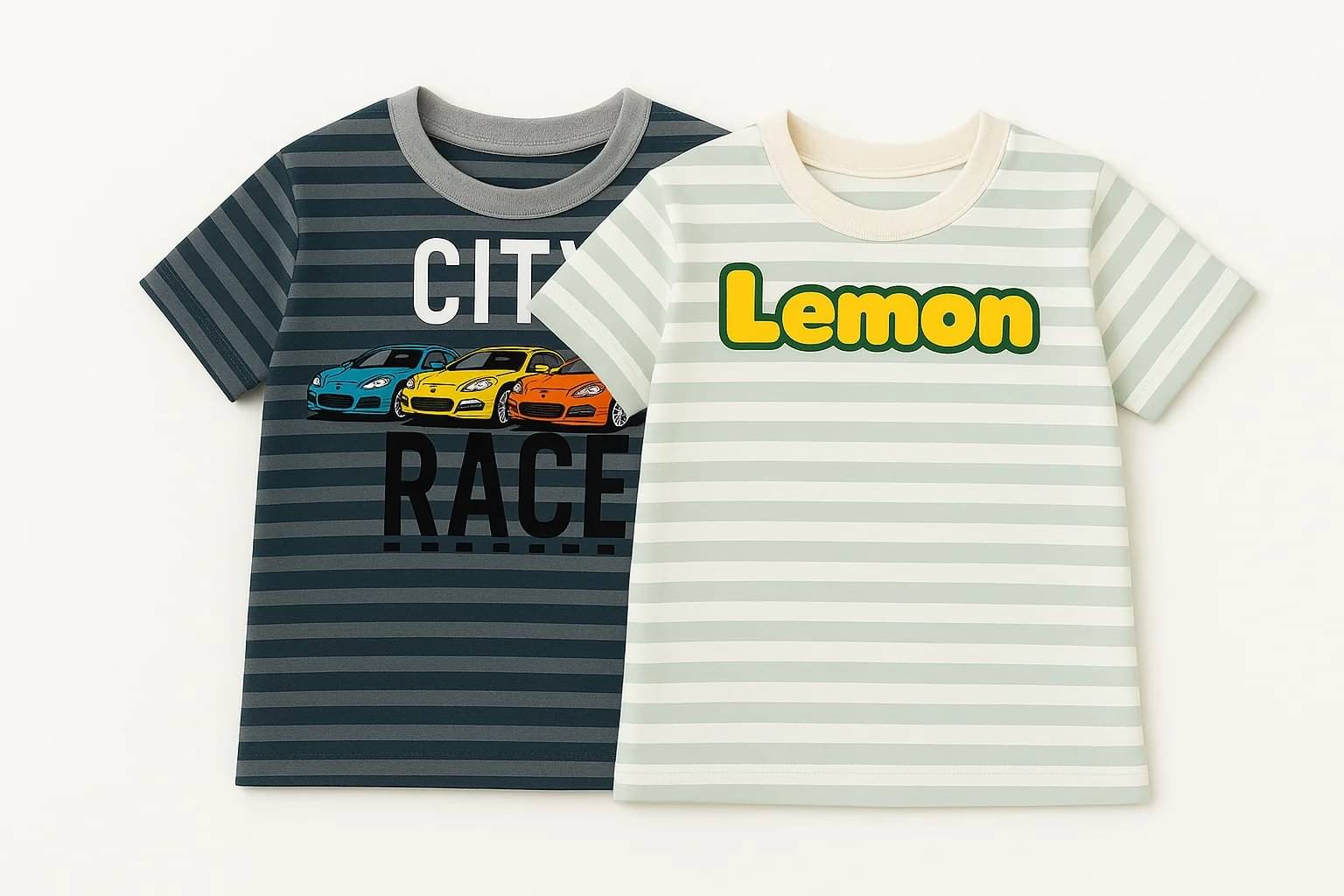     			Thread Sutra Pack of 2 Boys & Girls Cotton T-Shirt ( Multicolor 2 )
