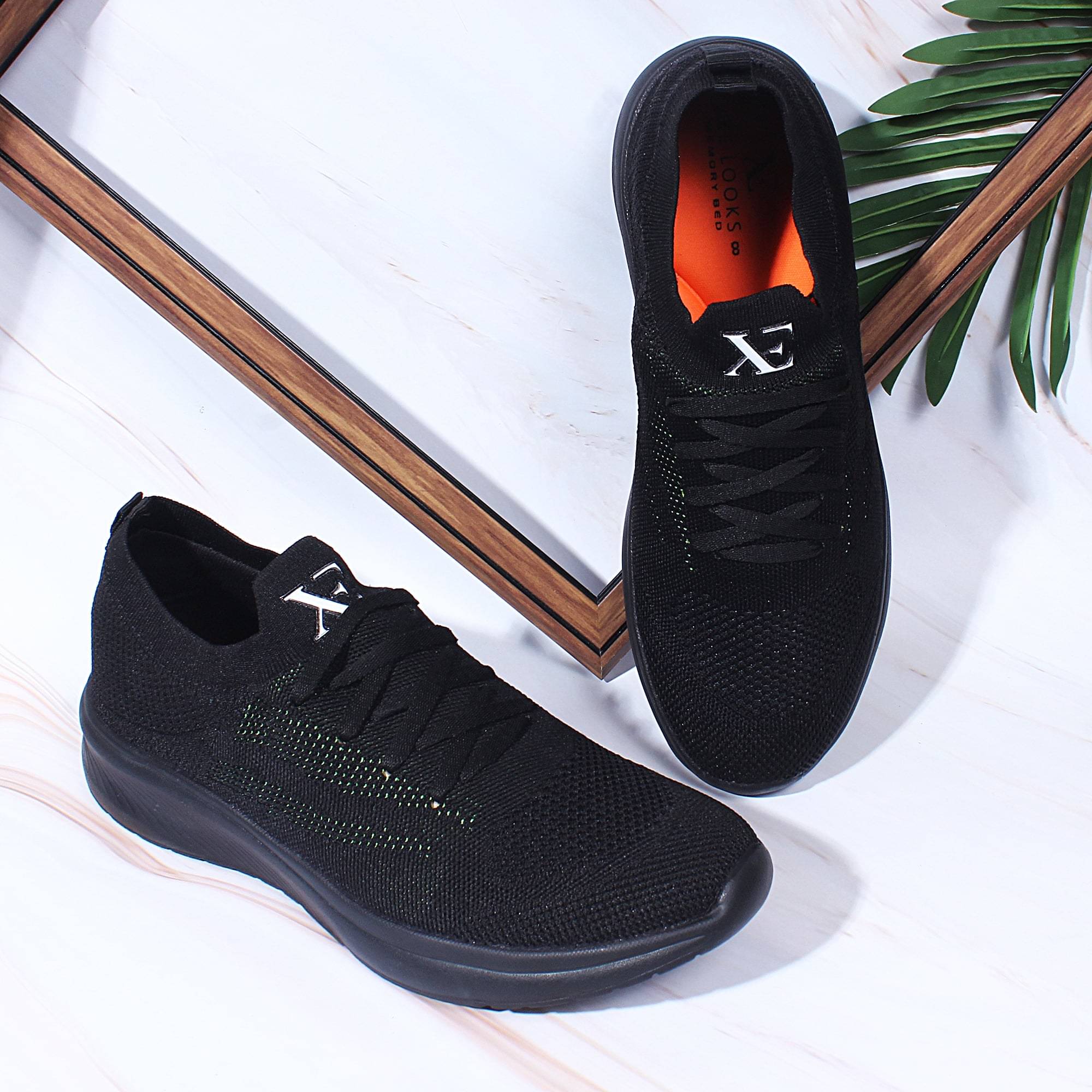     			XE Looks Black Women's Slip On
