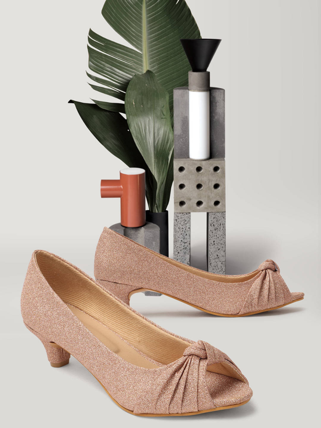 XE Looks White Women's Slip On Heels XE Looks White Women's Slip On Heels