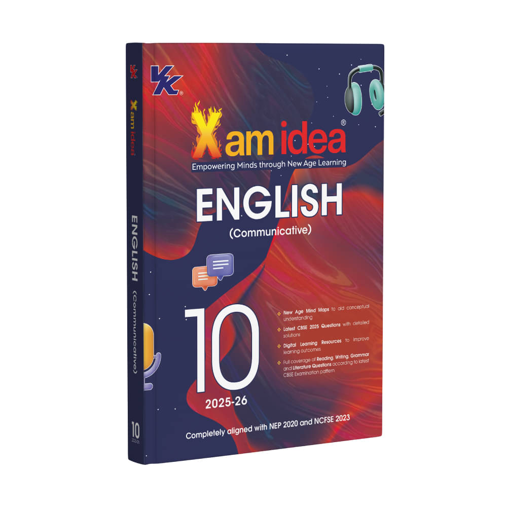 Xam idea Class 10 English (Communicative) | 2025–26 Edition | CBSE Pattern-Based | Mind Maps, Grammar, Literature & Digital Resources | NEP & NCFSE Aligned Xam idea Class 10 English (Communicative) | 2025–26 Edition | CBSE Pattern-Based | Mind Maps, Grammar, Literature & Digital Resources | NEP & NCFSE Aligned