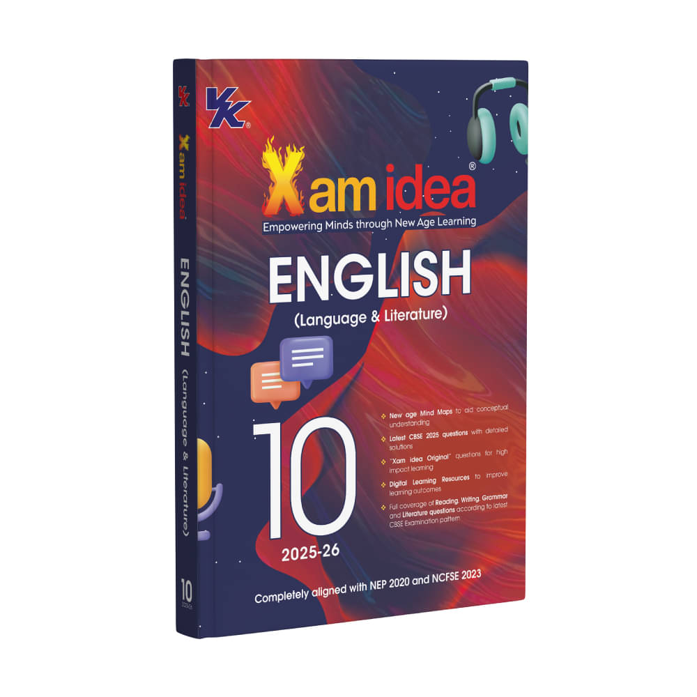 Xam idea Class 10 English (Language & Literature) | Mind Maps & Digital Learning | NEP 2020 & NCFSE 2023 Aligned | Full Coverage of Reading, Writting, Grammer & Literature Qs Xam idea Class 10 English (Language & Literature) | Mind Maps & Digital Learning | NEP 2020 & NCFSE 2023 Aligned | Full Coverage of Reading, Writting, Grammer & Literature Qs