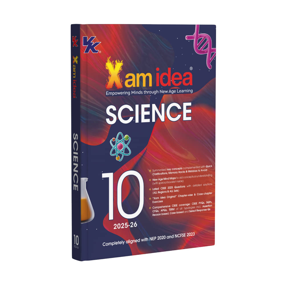 Xam idea Class 10 Science (2025-26) | Latest CBSE Syllabus | Key Concepts | Mind Maps with Special Booklet | Cross Chapter-wise Exercise | Comprehensive coverage Xam idea Class 10 Science (2025-26) | Latest CBSE Syllabus | Key Concepts | Mind Maps with Special Booklet | Cross Chapter-wise Exercise | Comprehensive coverage