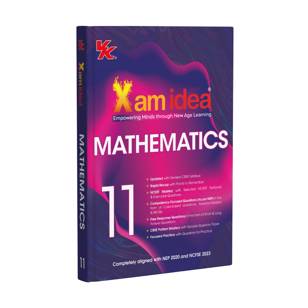 Xam idea Class 11 Mathematics (2025-26) | Latest CBSE Syllabus | Rapid Recap | Competency-Focused and Free Response Qs Xam idea Class 11 Mathematics (2025-26) | Latest CBSE Syllabus | Rapid Recap | Competency-Focused and Free Response Qs