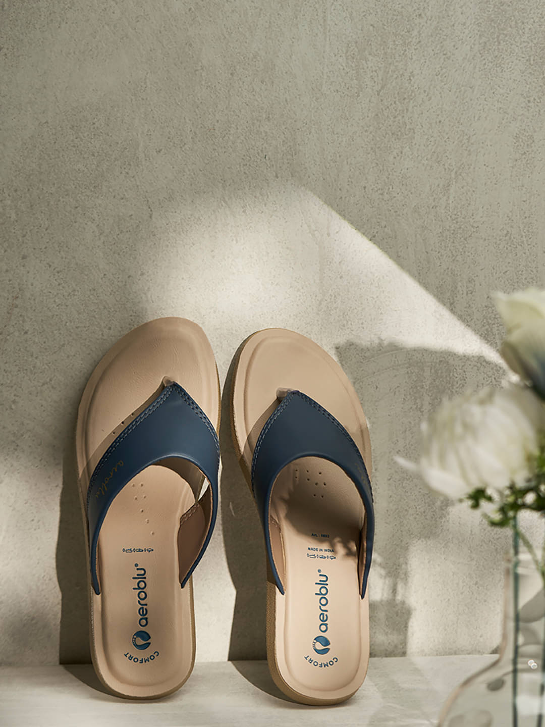     			Aeroblu Footwear Blue Women's Flats