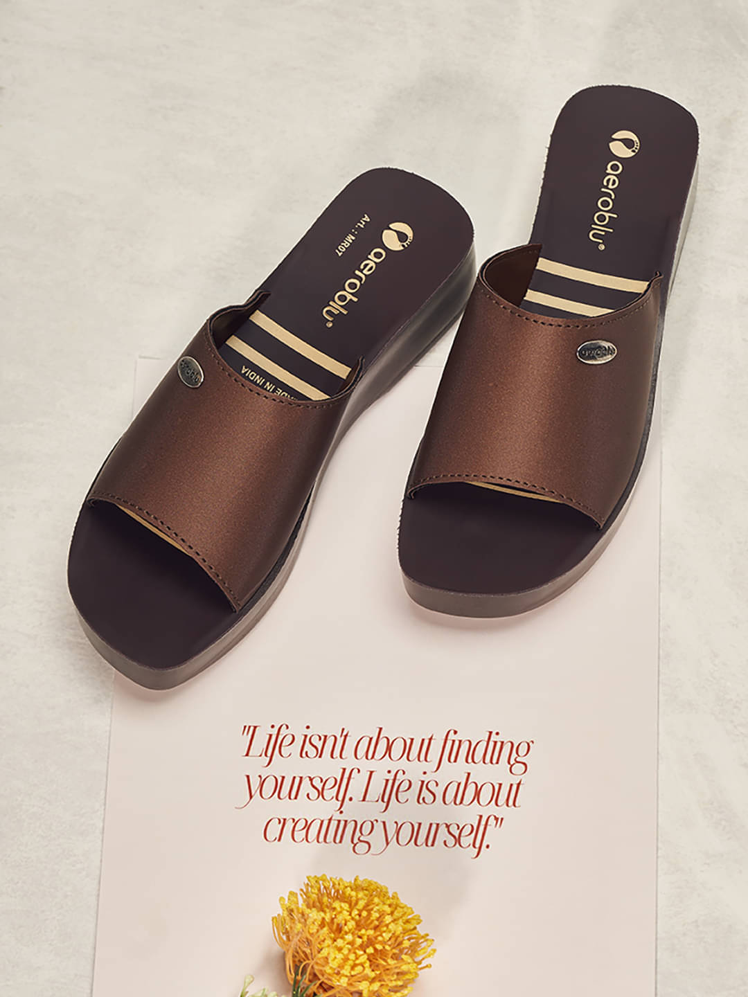     			Aeroblu Footwear Copper Women's Flats