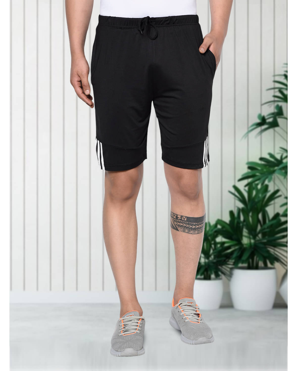 Glito Black Lycra Men's Shorts ( Pack of 1 ) Glito Black Lycra Men's Shorts ( Pack of 1 )