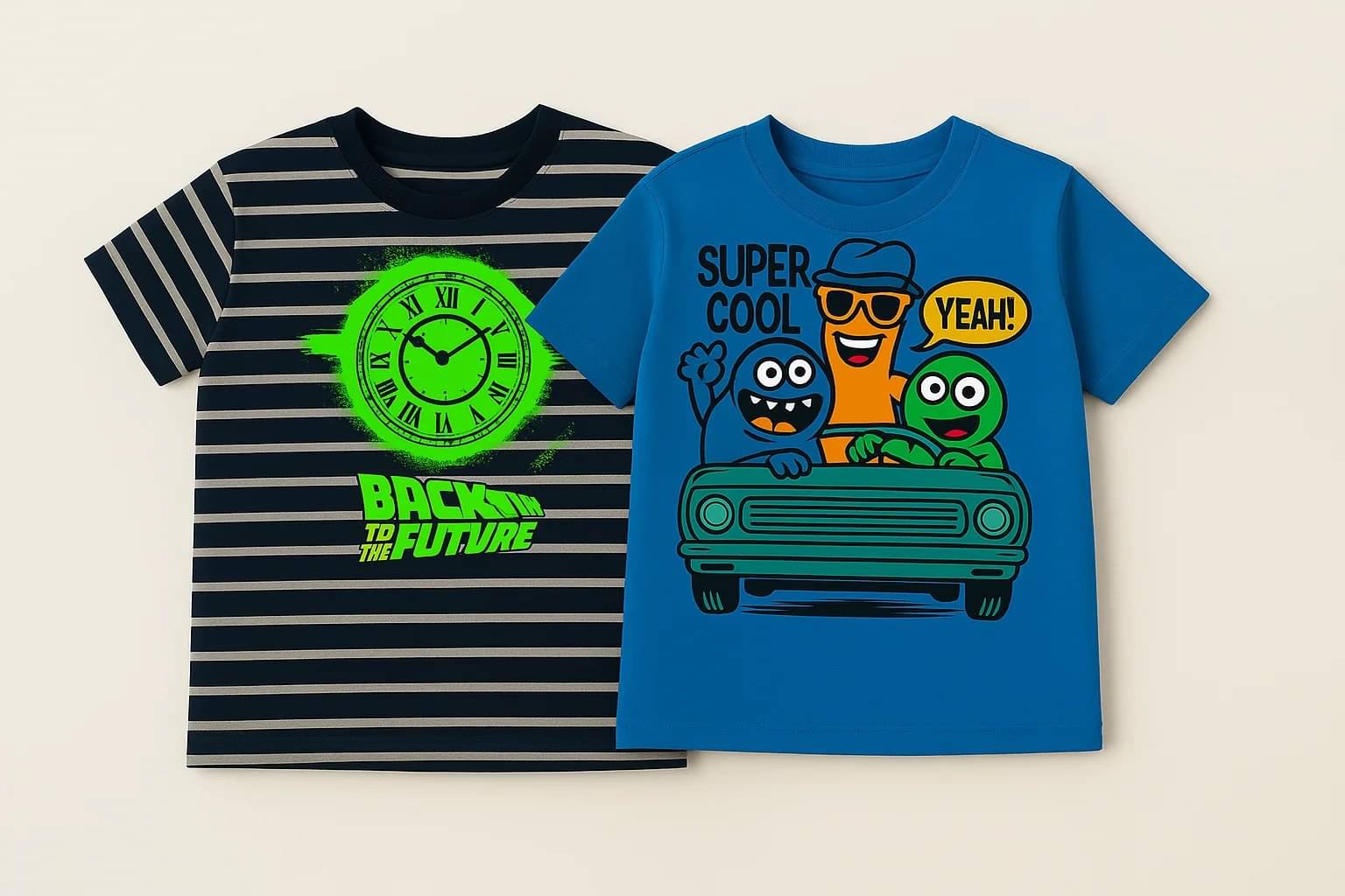    			Thread Sutra Pack of 2 Boys & Girls Cotton T-Shirt ( Multicolor 12 )