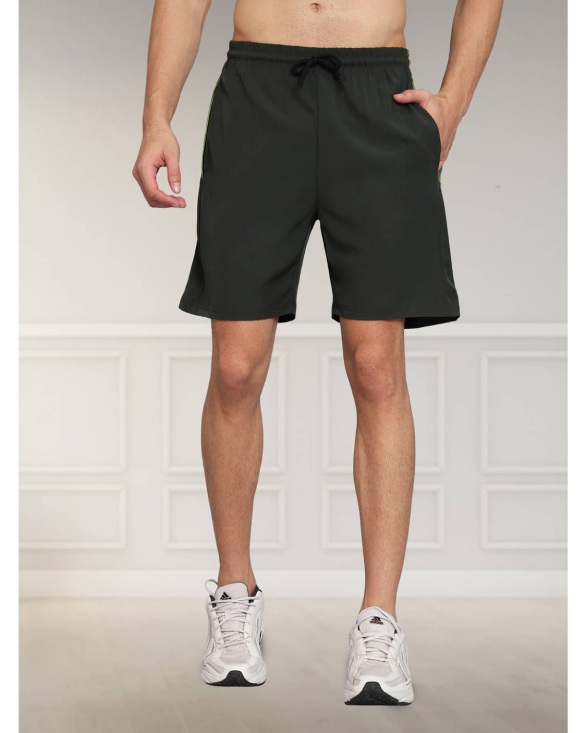 Unicus Apparel Black Polyester Men's Shorts ( Pack of 1 ) Unicus Apparel Black Polyester Men's Shorts ( Pack of 1 )