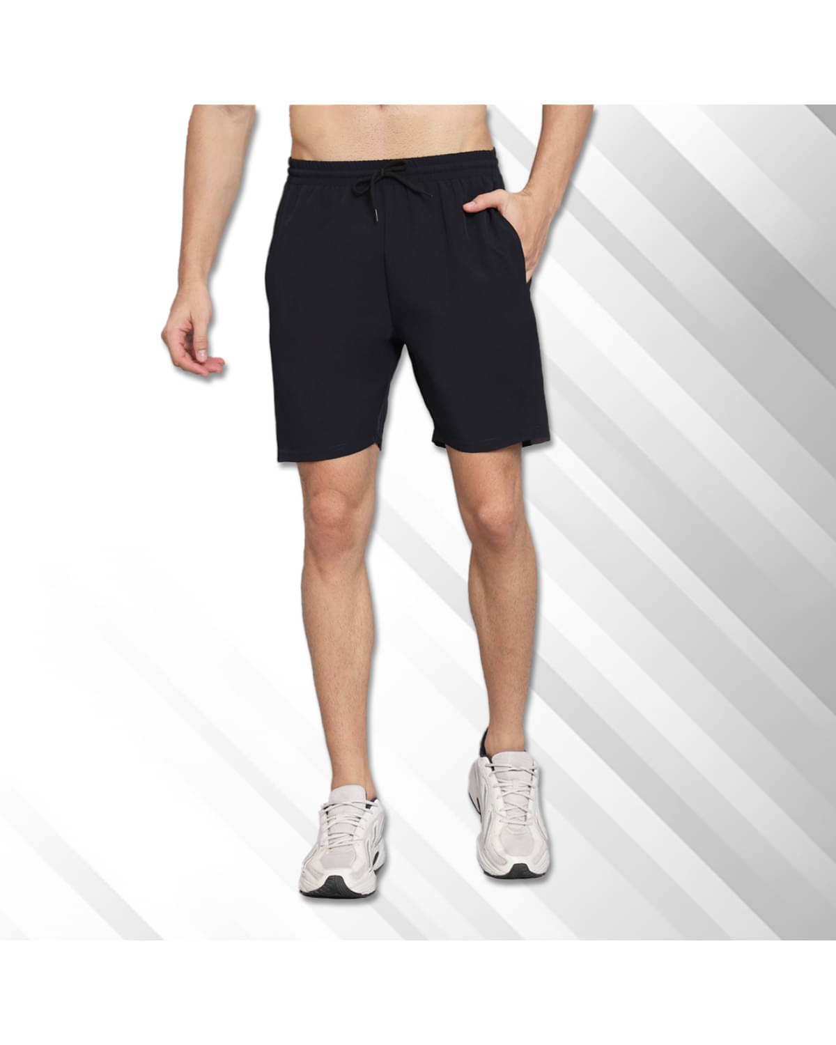     			Unicus Apparel Black Polyester Men's Shorts ( Pack of 1 )