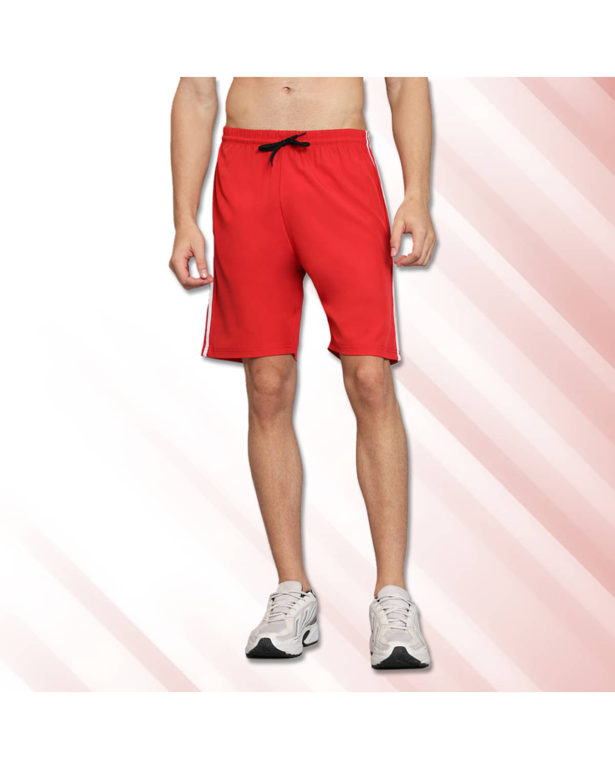 Unicus Apparel Red Polyester Men's Shorts ( Pack of 1 ) Unicus Apparel Red Polyester Men's Shorts ( Pack of 1 )