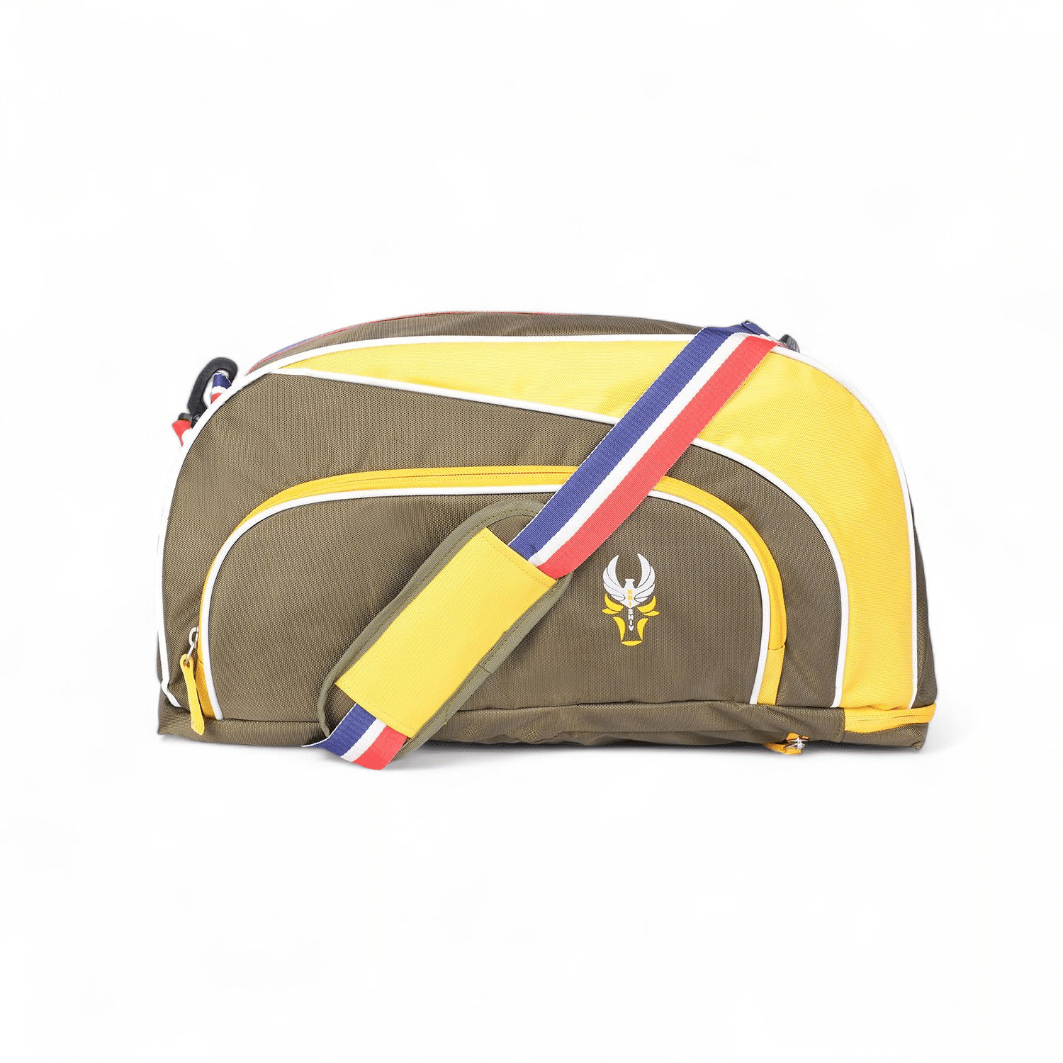     			krishiv 22 Ltrs Camel Polyester Duffle Cum Backpack