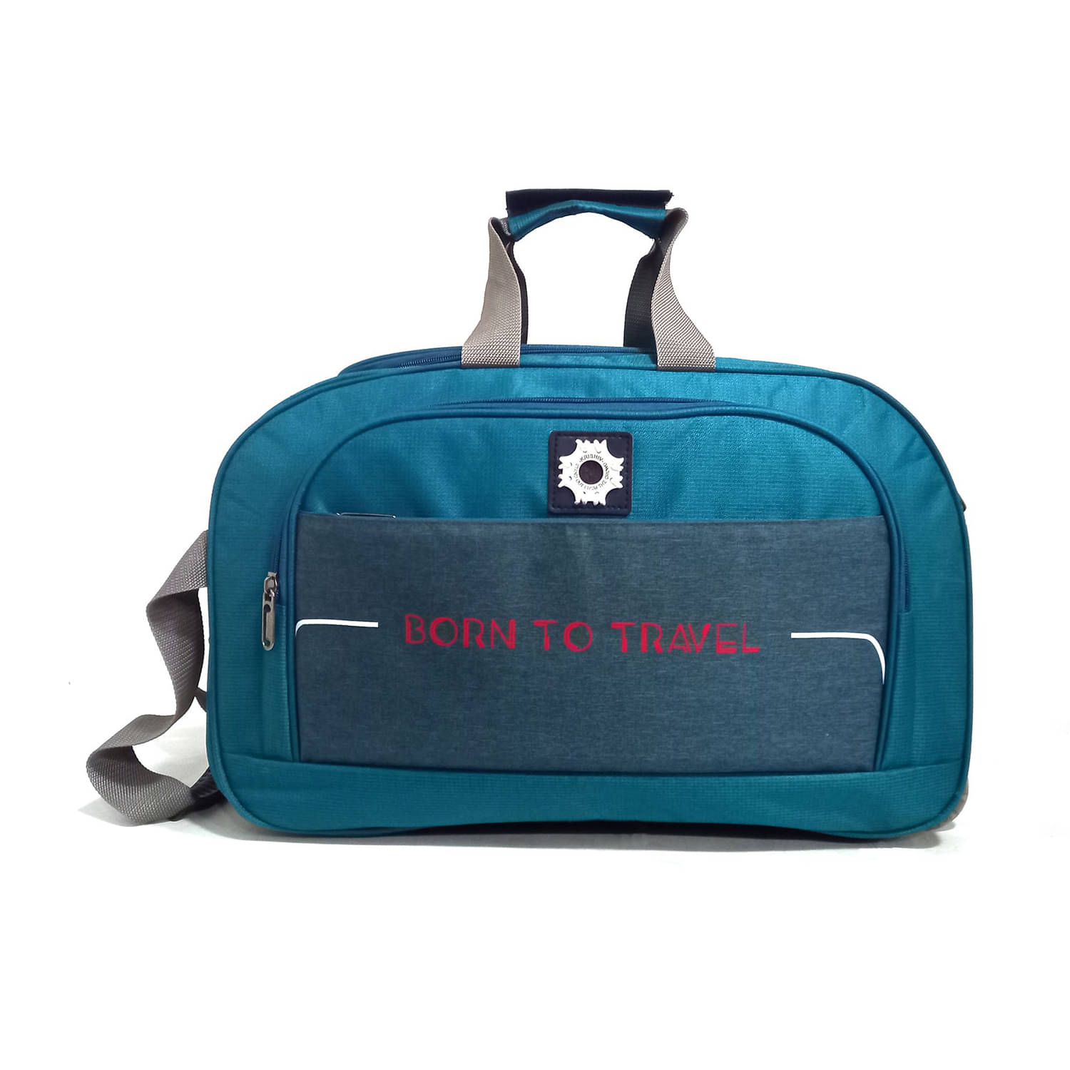     			krishiv 40 Ltrs Blue Polyester Duffle Bag