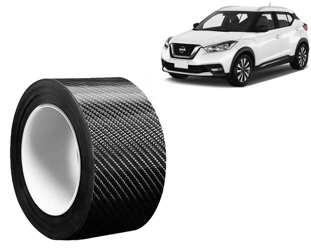     			5D Carbon Fiber Car Strip Stickers Door Sill Scuff Anti Scratch Tape Protector Film Automotive Wrap Film Anti-stepping Car Tape For Kicks 2019