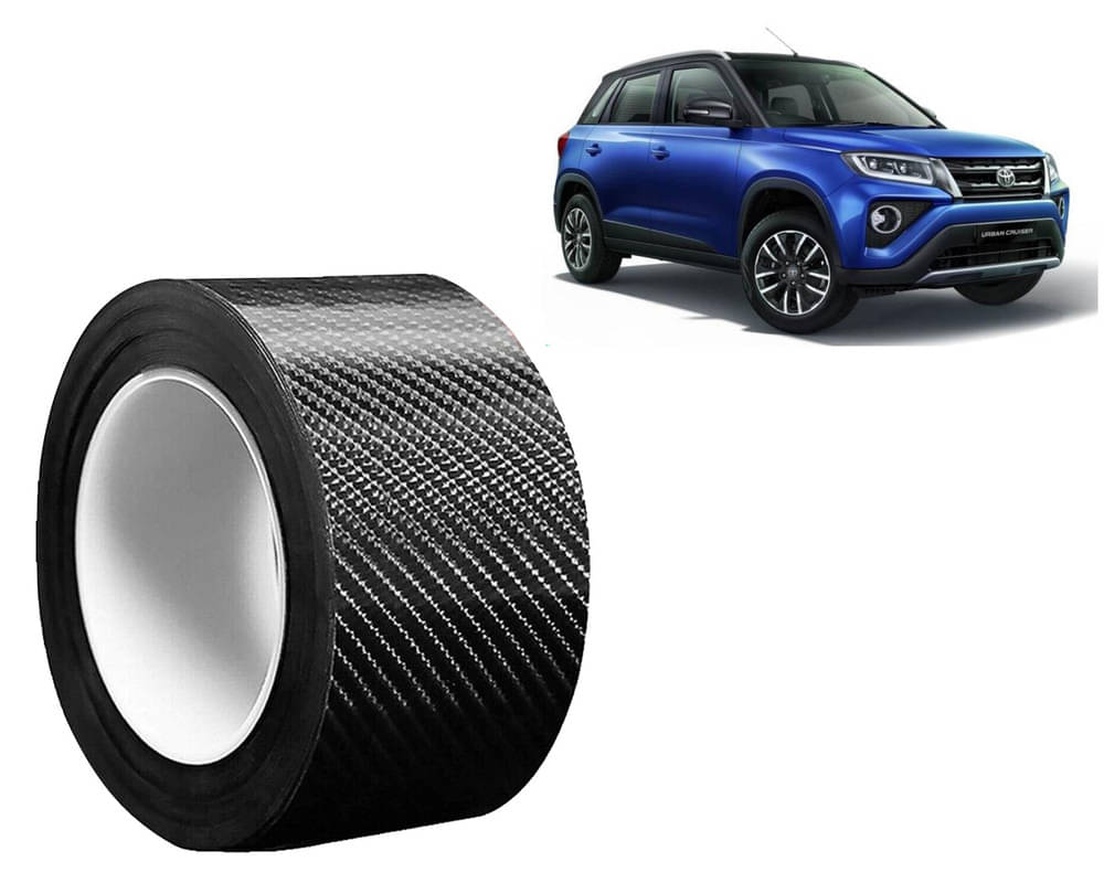     			5D Carbon Fiber Car Strip Stickers Door Sill Scuff Anti Scratch Tape Protector Film Automotive Wrap Film Anti-stepping Car Tape For Urban Cruiser