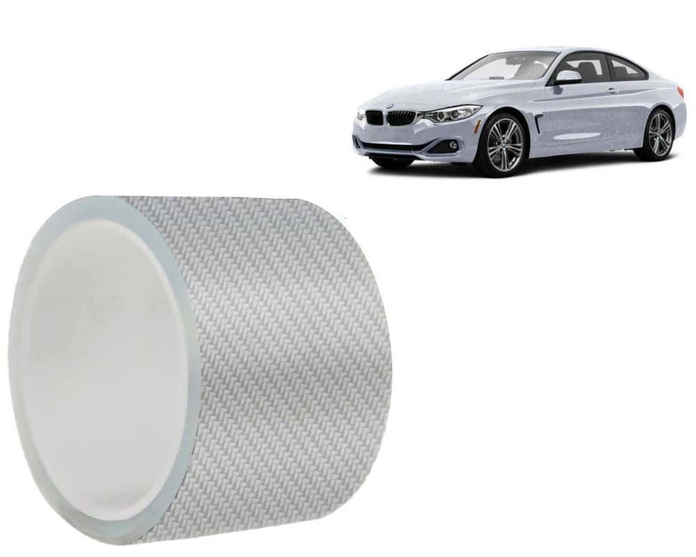 Car Door Sill Protector Bumper Protector Carbon Fiber Car Wrap Film 5D Gloss White Vinyl Automotive Wrap Film Self-Adhesive Tape - 5cm x 500cm White For 4 Series Car Door Sill Protector Bumper Protector Carbon Fiber Car Wrap Film 5D Gloss White Vinyl Automotive Wrap Film Self-Adhesive Tape - 5cm x 500cm White For 4 Series