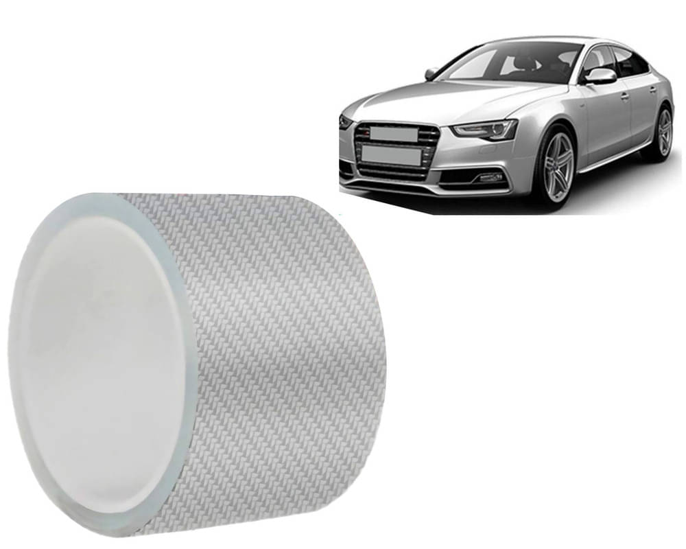 Car Door Sill Protector Bumper Protector Carbon Fiber Car Wrap Film 5D Gloss White Vinyl Automotive Wrap Film Self-Adhesive Tape - 5cm x 500cm White For S5 Car Door Sill Protector Bumper Protector Carbon Fiber Car Wrap Film 5D Gloss White Vinyl Automotive Wrap Film Self-Adhesive Tape - 5cm x 500cm White For S5
