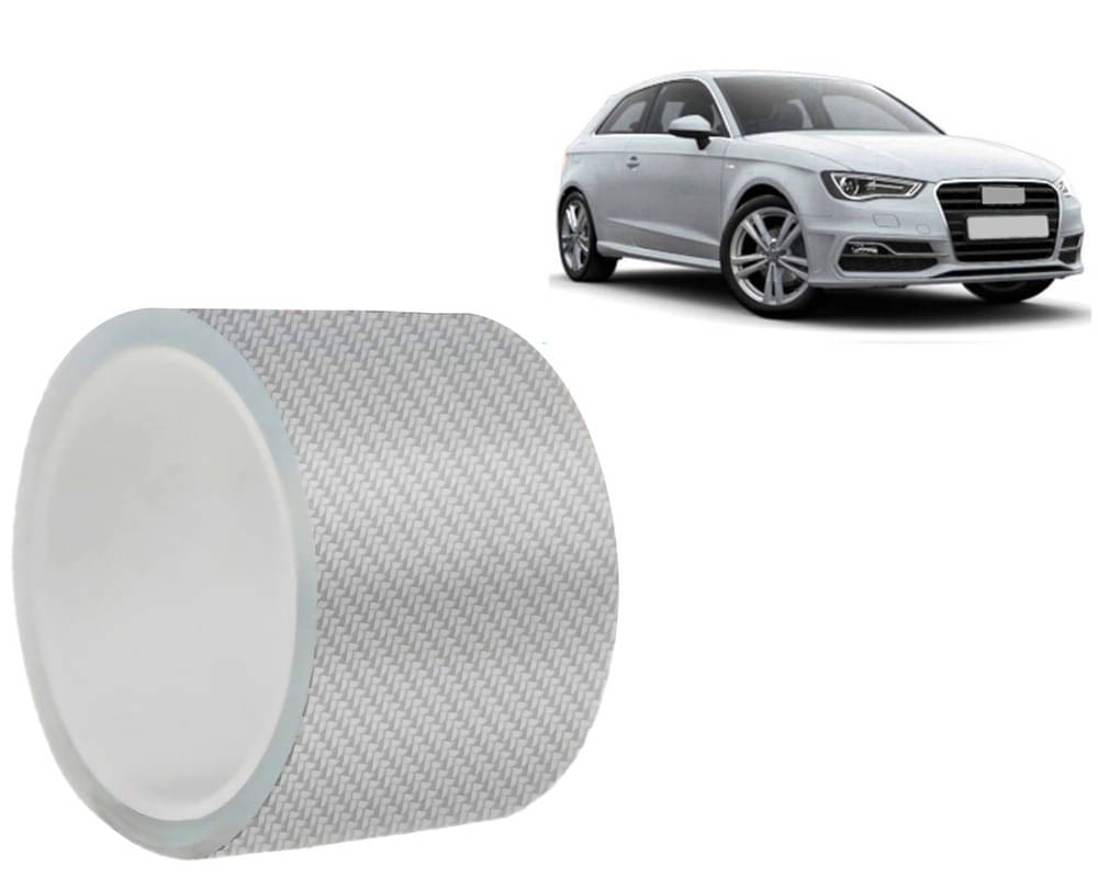 Car Door Sill Protector Bumper Protector Carbon Fiber Car Wrap Film 5D Gloss White Vinyl Automotive Wrap Film Self-Adhesive Tape - 5cm x 500cm White For A3 Car Door Sill Protector Bumper Protector Carbon Fiber Car Wrap Film 5D Gloss White Vinyl Automotive Wrap Film Self-Adhesive Tape - 5cm x 500cm White For A3