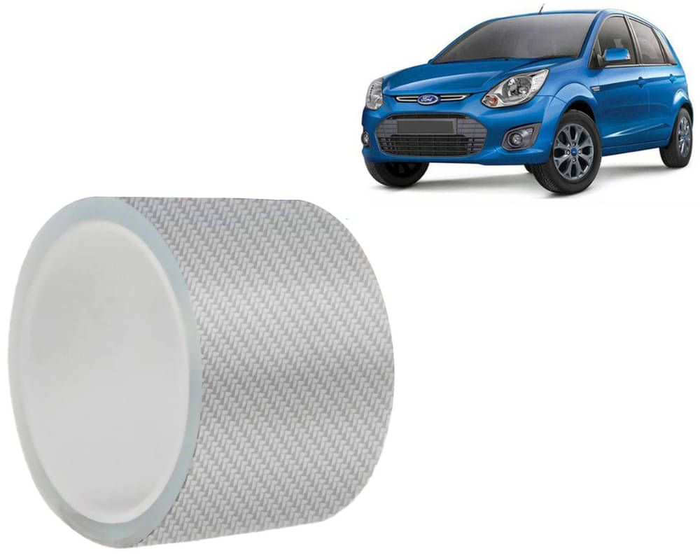Car Door Sill Protector Bumper Protector Carbon Fiber Car Wrap Film 5D Gloss White Vinyl Automotive Wrap Film Self-Adhesive Tape - 5cm x 500cm White For Figo New - 2015 Car Door Sill Protector Bumper Protector Carbon Fiber Car Wrap Film 5D Gloss White Vinyl Automotive Wrap Film Self-Adhesive Tape - 5cm x 500cm White For Figo New - 2015