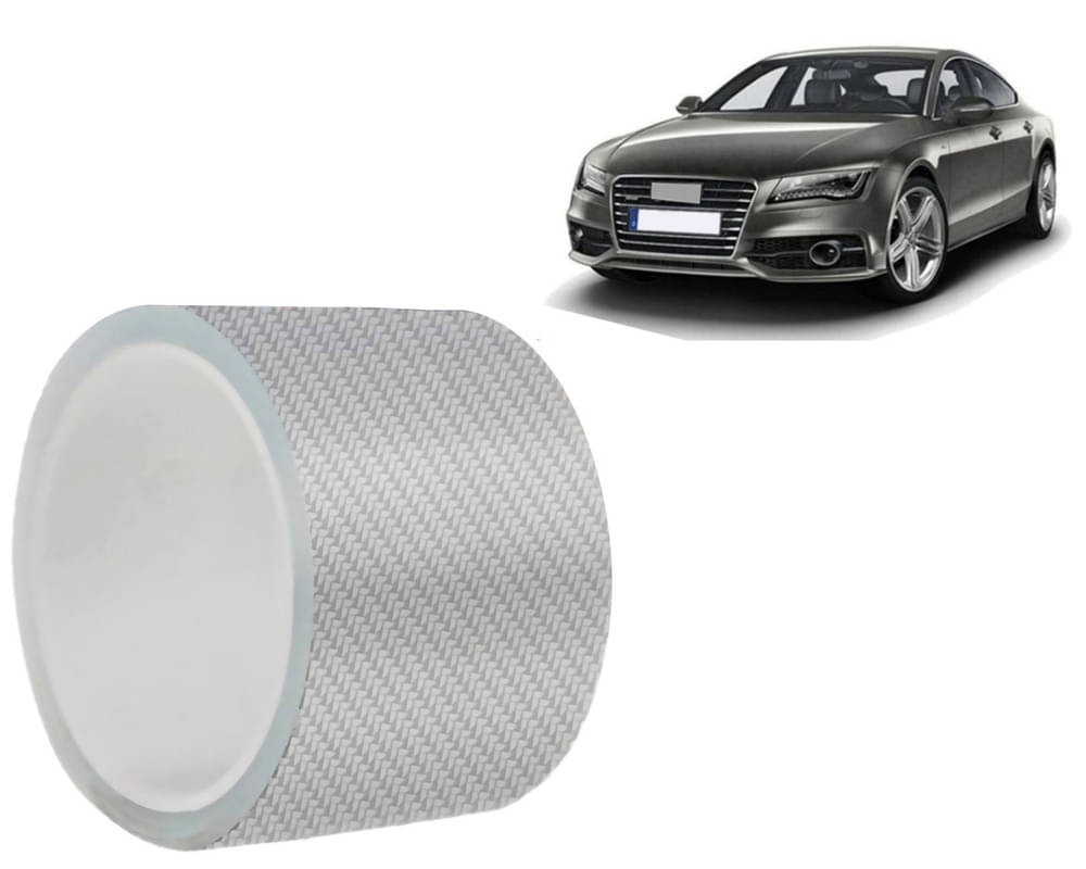 Car Door Sill Protector Bumper Protector Carbon Fiber Car Wrap Film 5D Gloss White Vinyl Automotive Wrap Film Self-Adhesive Tape - 5cm x 500cm White For A7 Car Door Sill Protector Bumper Protector Carbon Fiber Car Wrap Film 5D Gloss White Vinyl Automotive Wrap Film Self-Adhesive Tape - 5cm x 500cm White For A7