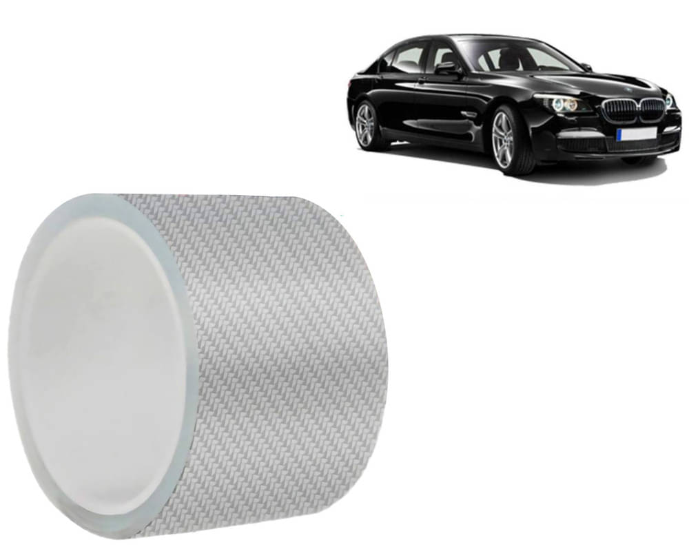 Car Door Sill Protector Bumper Protector Carbon Fiber Car Wrap Film 5D Gloss White Vinyl Automotive Wrap Film Self-Adhesive Tape - 5cm x 500cm White For 730d Car Door Sill Protector Bumper Protector Carbon Fiber Car Wrap Film 5D Gloss White Vinyl Automotive Wrap Film Self-Adhesive Tape - 5cm x 500cm White For 730d