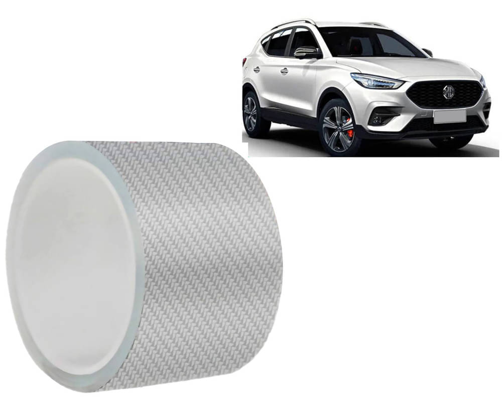 Car Door Sill Protector Bumper Protector Carbon Fiber Car Wrap Film 5D Gloss White Vinyl Automotive Wrap Film Self-Adhesive Tape - 5cm x 500cm White For MG Astor Car Door Sill Protector Bumper Protector Carbon Fiber Car Wrap Film 5D Gloss White Vinyl Automotive Wrap Film Self-Adhesive Tape - 5cm x 500cm White For MG Astor