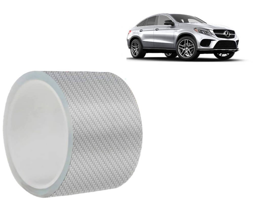 Car Door Sill Protector Bumper Protector Carbon Fiber Car Wrap Film 5D Gloss White Vinyl Automotive Wrap Film Self-Adhesive Tape - 5cm x 500cm White For MLC Car Door Sill Protector Bumper Protector Carbon Fiber Car Wrap Film 5D Gloss White Vinyl Automotive Wrap Film Self-Adhesive Tape - 5cm x 500cm White For MLC