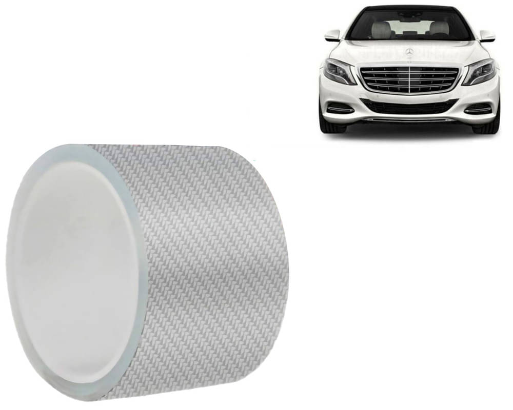 Car Door Sill Protector Bumper Protector Carbon Fiber Car Wrap Film 5D Gloss White Vinyl Automotive Wrap Film Self-Adhesive Tape - 5cm x 500cm White For Benz S Class Car Door Sill Protector Bumper Protector Carbon Fiber Car Wrap Film 5D Gloss White Vinyl Automotive Wrap Film Self-Adhesive Tape - 5cm x 500cm White For Benz S Class