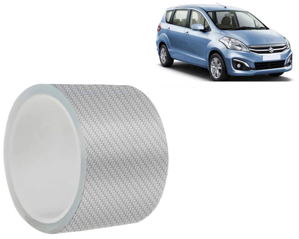     			Car Door Sill Protector Bumper Protector Carbon Fiber Car Wrap Film 5D Gloss White Vinyl Automotive Wrap Film Self-Adhesive Tape - 5cm x 500cm White For  Ertiga Type-2