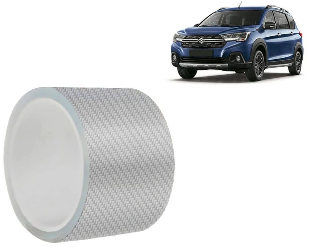 Car Door Sill Protector Bumper Protector Carbon Fiber Car Wrap Film 5D Gloss White Vinyl Automotive Wrap Film Self-Adhesive Tape - 5cm x 500cm White For Xl6 Car Door Sill Protector Bumper Protector Carbon Fiber Car Wrap Film 5D Gloss White Vinyl Automotive Wrap Film Self-Adhesive Tape - 5cm x 500cm White For Xl6
