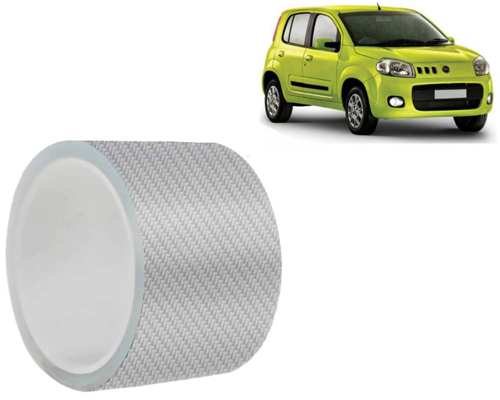 Car Door Sill Protector Bumper Protector Carbon Fiber Car Wrap Film 5D Gloss White Vinyl Automotive Wrap Film Self-Adhesive Tape - 5cm x 500cm White For Novo Uno Car Door Sill Protector Bumper Protector Carbon Fiber Car Wrap Film 5D Gloss White Vinyl Automotive Wrap Film Self-Adhesive Tape - 5cm x 500cm White For Novo Uno