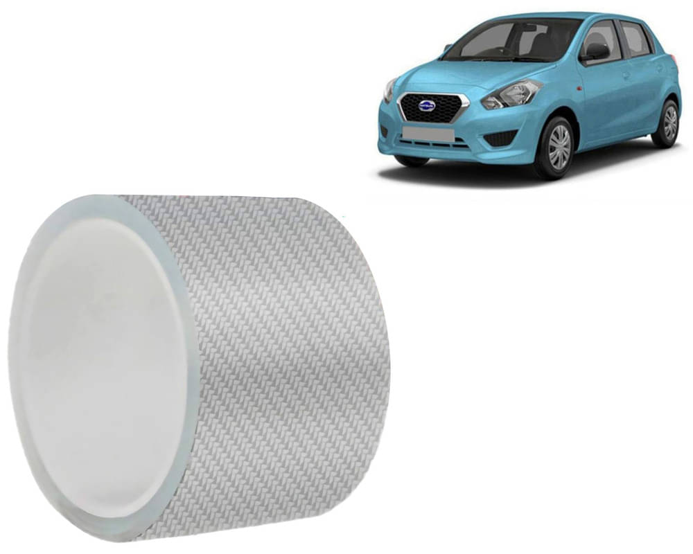 Car Door Sill Protector Bumper Protector Carbon Fiber Car Wrap Film 5D Gloss White Vinyl Automotive Wrap Film Self-Adhesive Tape - 5cm x 500cm White For Go Car Door Sill Protector Bumper Protector Carbon Fiber Car Wrap Film 5D Gloss White Vinyl Automotive Wrap Film Self-Adhesive Tape - 5cm x 500cm White For Go