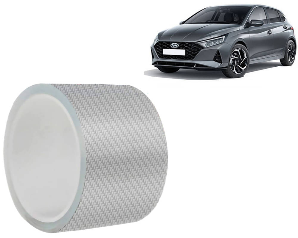 Car Door Sill Protector Bumper Protector Carbon Fiber Car Wrap Film 5D Gloss White Vinyl Automotive Wrap Film Self-Adhesive Tape - 5cm x 500cm White For I20 Type-3(2020) Car Door Sill Protector Bumper Protector Carbon Fiber Car Wrap Film 5D Gloss White Vinyl Automotive Wrap Film Self-Adhesive Tape - 5cm x 500cm White For I20 Type-3(2020)