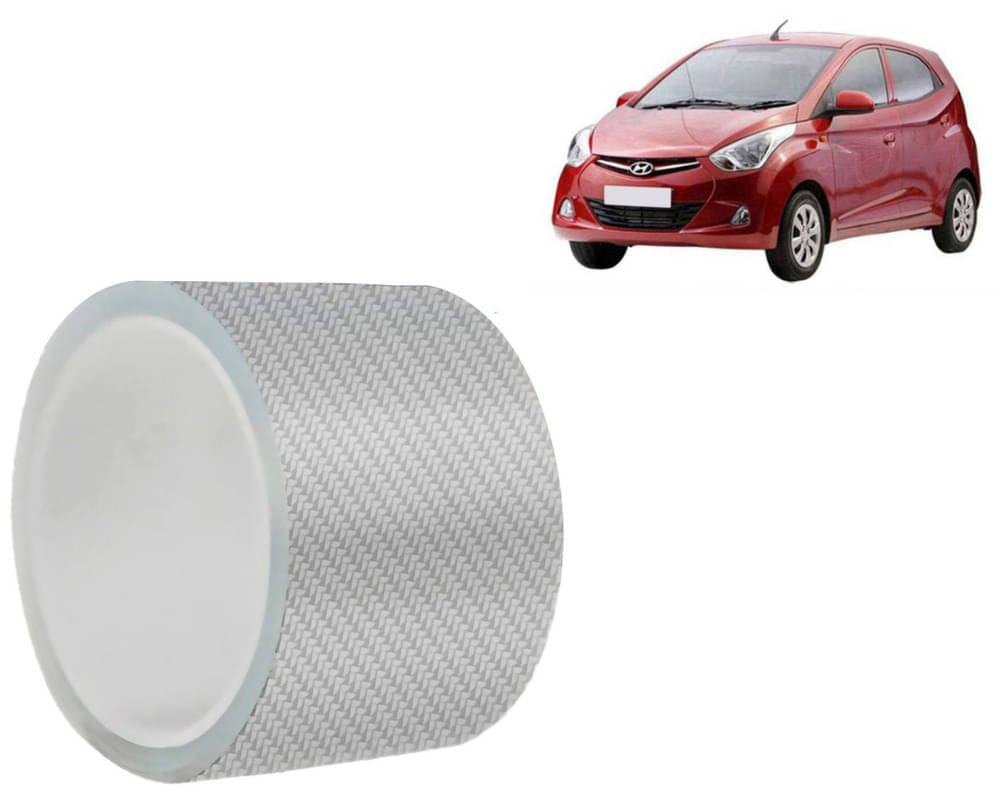 Car Door Sill Protector Bumper Protector Carbon Fiber Car Wrap Film 5D Gloss White Vinyl Automotive Wrap Film Self-Adhesive Tape - 5cm x 500cm White For Eon Car Door Sill Protector Bumper Protector Carbon Fiber Car Wrap Film 5D Gloss White Vinyl Automotive Wrap Film Self-Adhesive Tape - 5cm x 500cm White For Eon