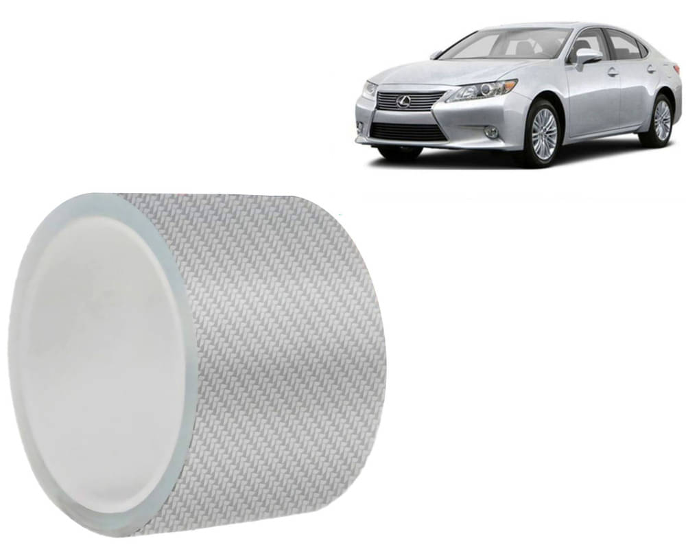 Car Door Sill Protector Bumper Protector Carbon Fiber Car Wrap Film 5D Gloss White Vinyl Automotive Wrap Film Self-Adhesive Tape - 5cm x 500cm White For  Lexus     			Car Door Sill Protector Bumper Protector Carbon Fiber Car Wrap Film 5D Gloss White Vinyl Automotive Wrap Film Self-Adhesive Tape - 5cm x 500cm White For  Lexus