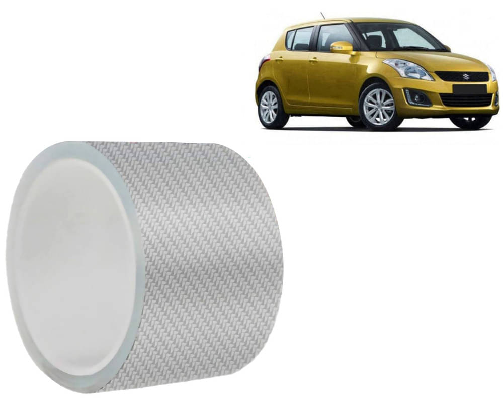 Car Door Sill Protector Bumper Protector Carbon Fiber Car Wrap Film 5D Gloss White Vinyl Automotive Wrap Film Self-Adhesive Tape - 5cm x 500cm White For  Swift     			Car Door Sill Protector Bumper Protector Carbon Fiber Car Wrap Film 5D Gloss White Vinyl Automotive Wrap Film Self-Adhesive Tape - 5cm x 500cm White For  Swift