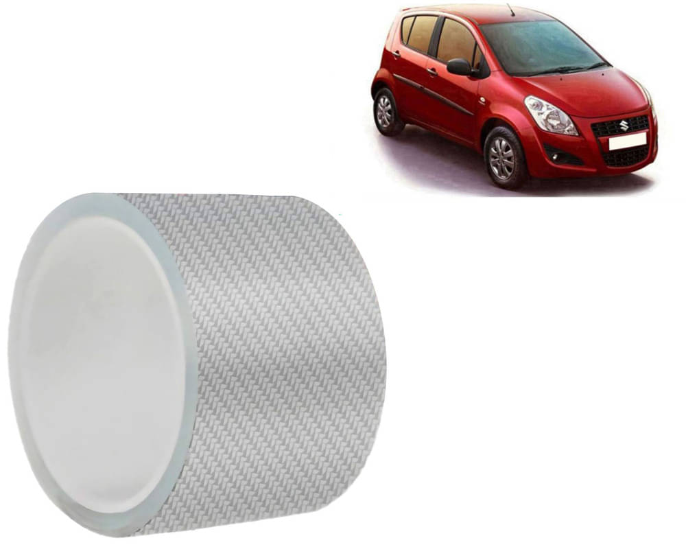 Car Door Sill Protector Bumper Protector Carbon Fiber Car Wrap Film 5D Gloss White Vinyl Automotive Wrap Film Self-Adhesive Tape - 5cm x 500cm White For Ritz Type-2 Car Door Sill Protector Bumper Protector Carbon Fiber Car Wrap Film 5D Gloss White Vinyl Automotive Wrap Film Self-Adhesive Tape - 5cm x 500cm White For Ritz Type-2