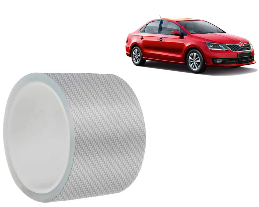 Car Door Sill Protector Bumper Protector Carbon Fiber Car Wrap Film 5D Gloss White Vinyl Automotive Wrap Film Self-Adhesive Tape - 5cm x 500cm White For  Rapid TSI     			Car Door Sill Protector Bumper Protector Carbon Fiber Car Wrap Film 5D Gloss White Vinyl Automotive Wrap Film Self-Adhesive Tape - 5cm x 500cm White For  Rapid TSI