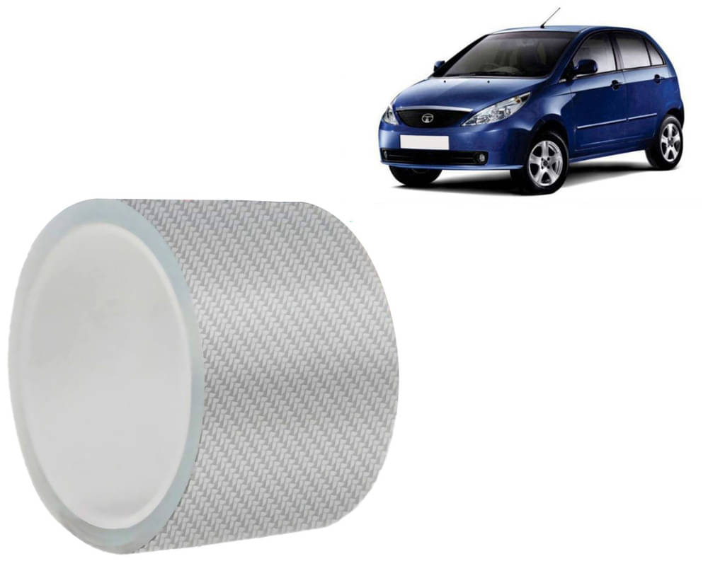 Car Door Sill Protector Bumper Protector Carbon Fiber Car Wrap Film 5D Gloss White Vinyl Automotive Wrap Film Self-Adhesive Tape - 5cm x 500cm White For Indica Vista Car Door Sill Protector Bumper Protector Carbon Fiber Car Wrap Film 5D Gloss White Vinyl Automotive Wrap Film Self-Adhesive Tape - 5cm x 500cm White For Indica Vista
