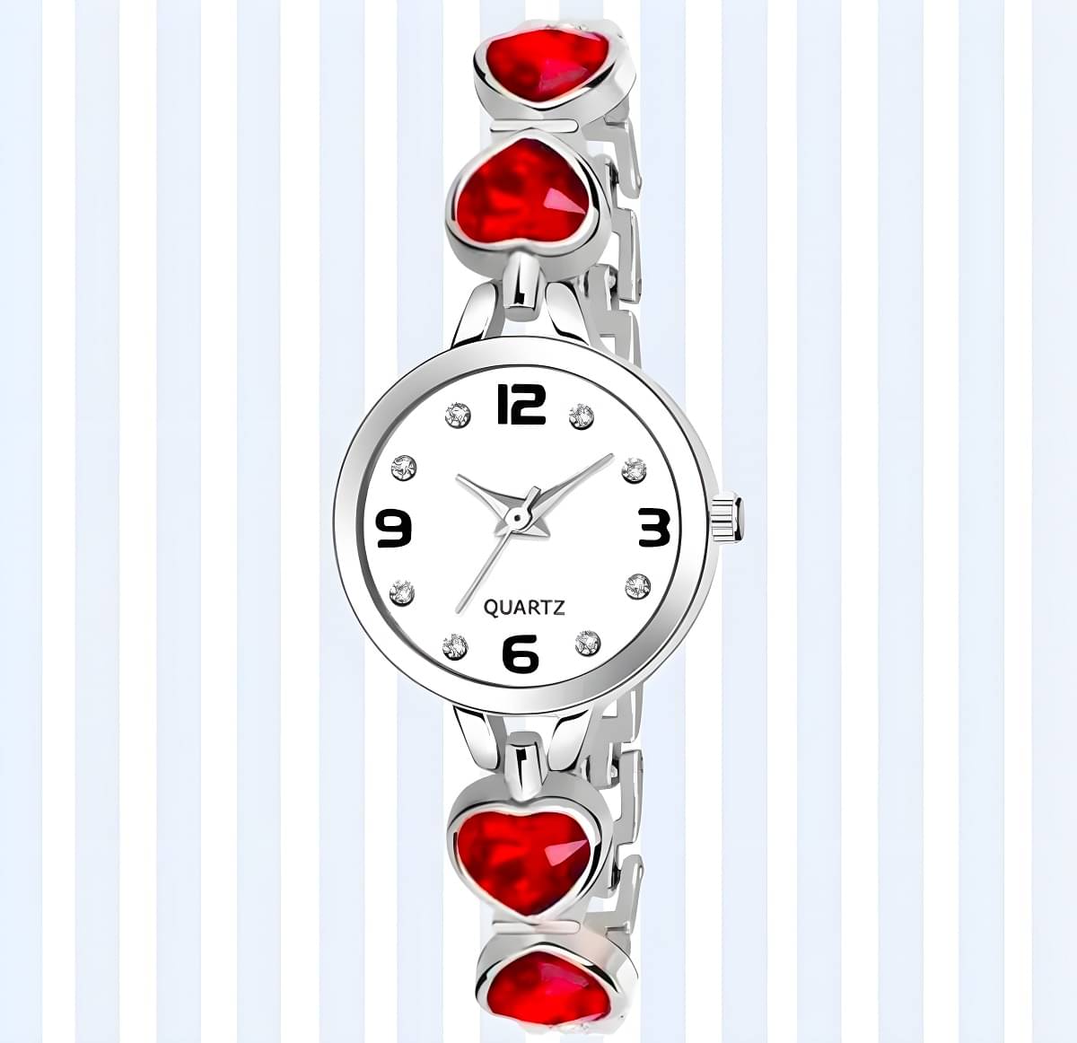    			DECLASSE Silver Metal Analog Womens Watch