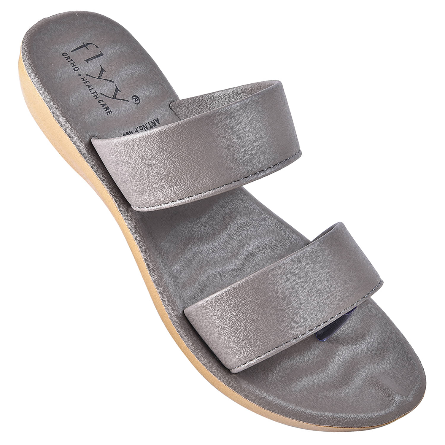     			Flyy Gray Women's Flats