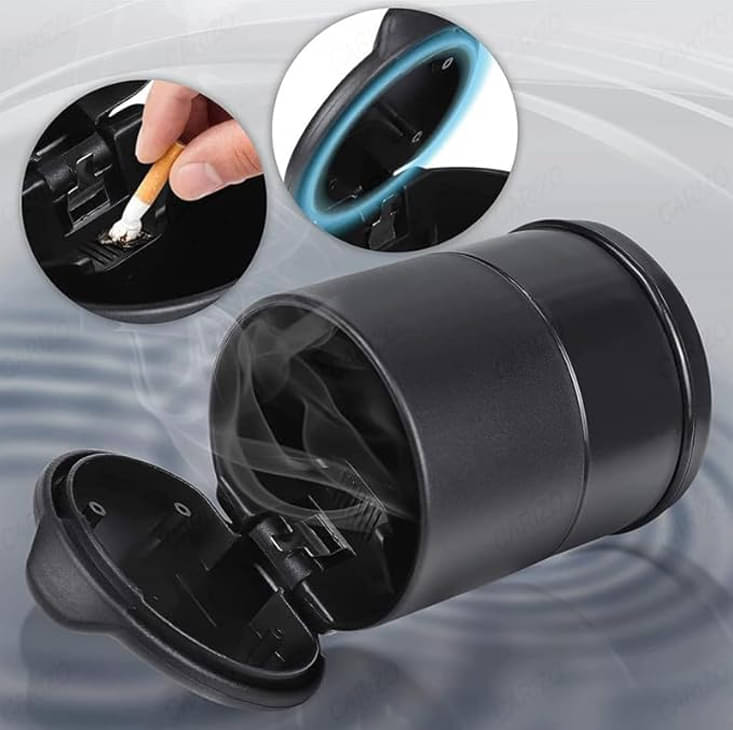     			Guru ji overseas Car Ashtrays Black