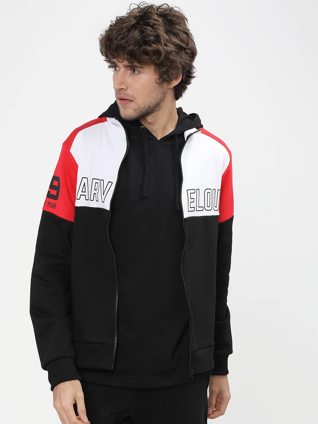 Highlander Cotton Blend Hooded Men's Sweatshirt - Multicolor ( Pack of 1 )
