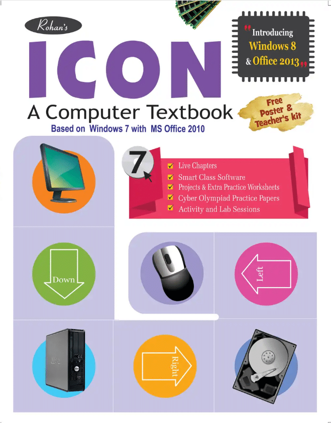     			ICON A COMPUTER TEXTBOOK CLASS 7