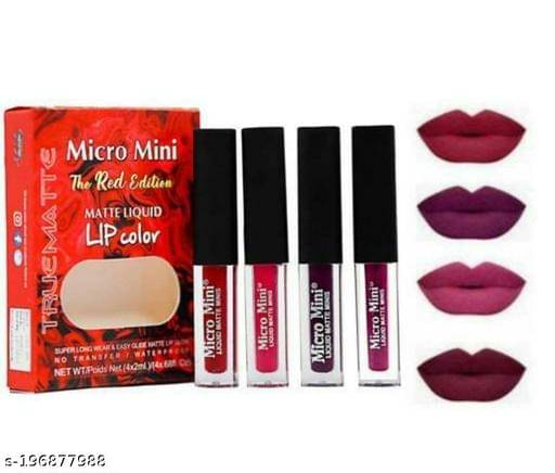     			Nexa Fair Tone Multi Glossy Long Lasting Liquid Lipstick ( Pack of 1 )