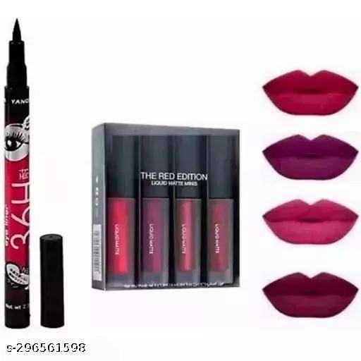     			Nexa Fair Tone Multi Glossy Long Lasting Liquid Lipstick ( Pack of 1 )