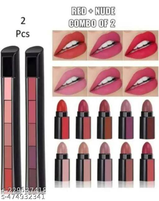     			Nexa Fair Tone Multi Glossy Long Lasting Liquid Lipstick ( Pack of 1 )