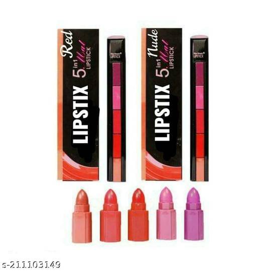     			Nexa Fair Tone Multi Glossy Long Lasting Liquid Lipstick ( Pack of 1 )