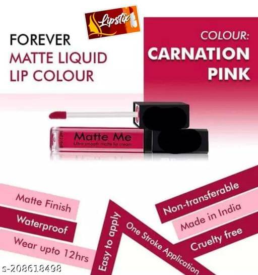     			Nexa Fair Tone Multi Glossy Long Lasting Liquid Lipstick ( Pack of 1 )